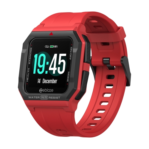 

Zeblaze ARES 1.3 inch Touch Screen Bluetooth 5.0 30m Waterproof Smart Watch, Support Sleep Monitor / Heart Rate Monitor / Music Control / Sports Mode(Red)