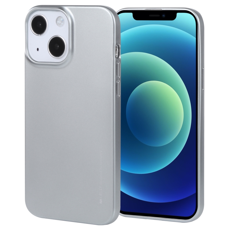 

GOOSPERY i-JELLY TPU Shockproof and Scratch Case For iPhone 13 mini(Grey)