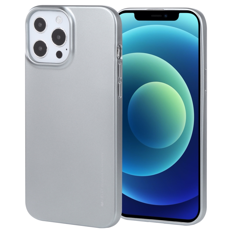 

GOOSPERY i-JELLY TPU Shockproof and Scratch Case For iPhone 13 Pro(Grey)