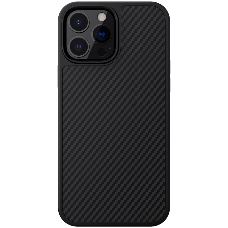 

NILLKIN Synthetic Fiber Anti-slip Texture PC Protective Case For iPhone 13 Pro Max(Black)