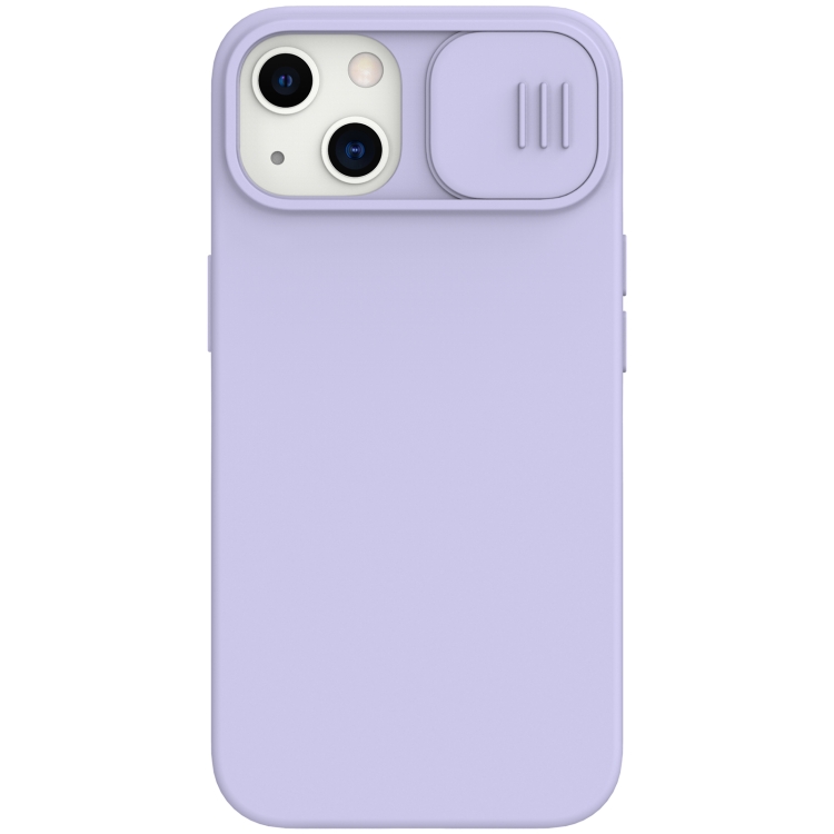 

NILLKIN CamShield Liquid Silicone + PC Full Coverage Case For iPhone 13(Purple)