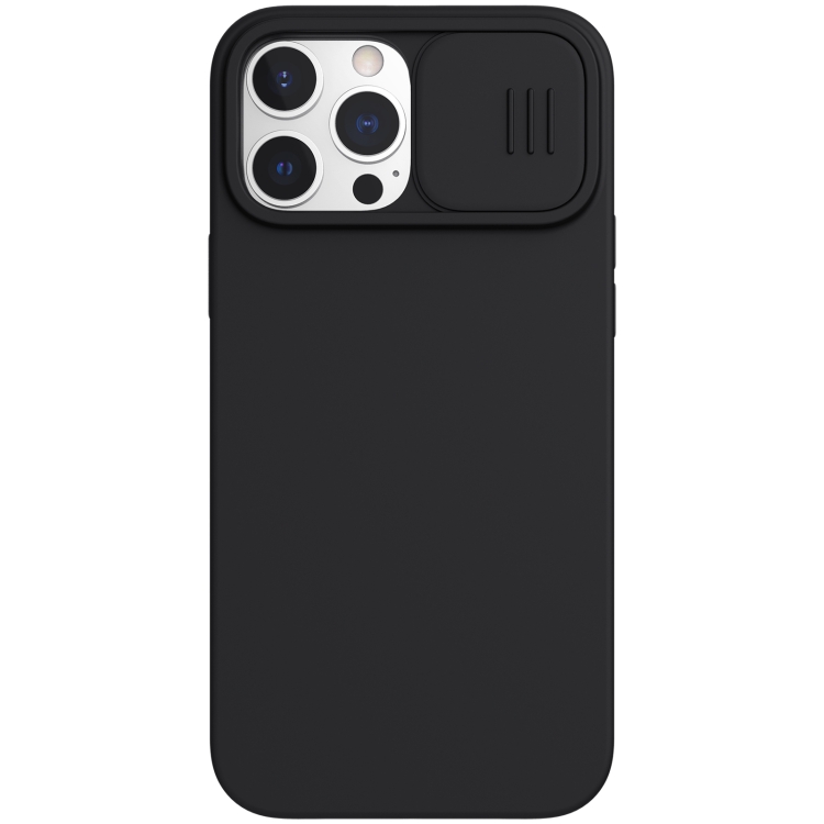 

NILLKIN CamShield Liquid Silicone + PC Full Coverage Case For iPhone 13 Pro(Black)