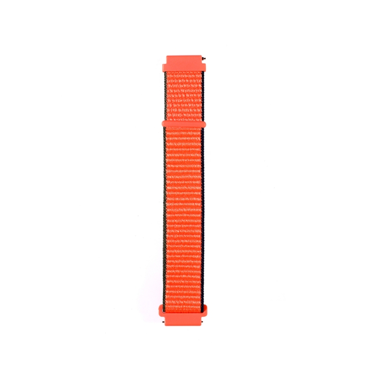 

For Samsung Galaxy Watch3 45mm Nylon Loop Watch Band(Kumquat)
