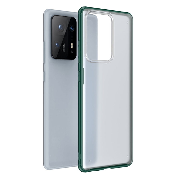 

For Xiaomi Mi Mix 4 Four-corner Shockproof TPU + PC Protective Case(Green)