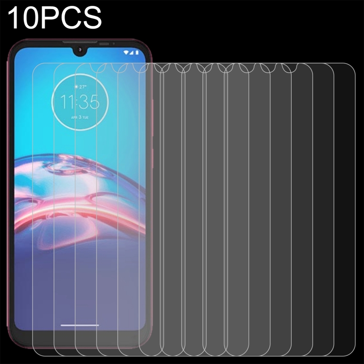 

For Motorola Moto E6i 10 PCS 0.26mm 9H 2.5D Tempered Glass Film
