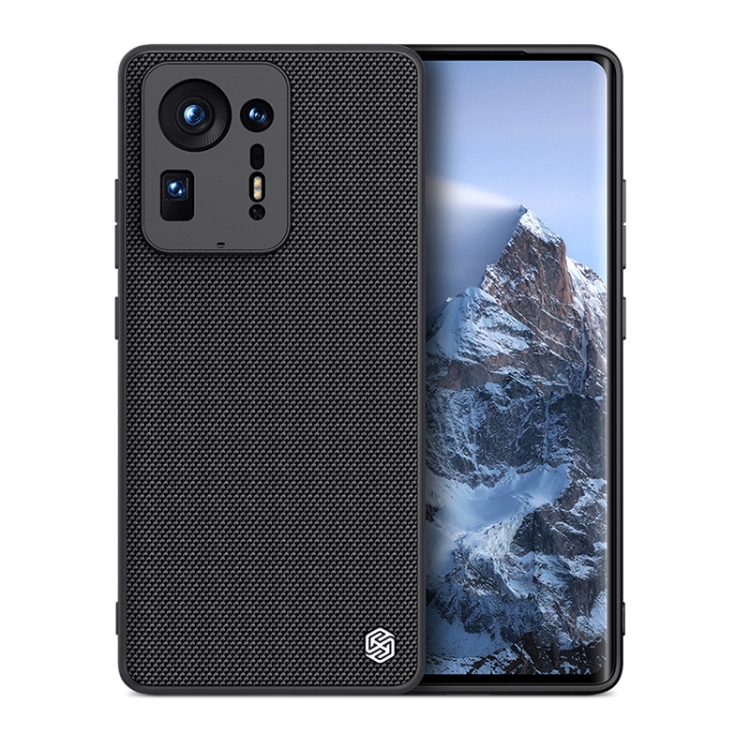 

For Xiaomi Mi Mix 4 NILLKIN 3D Textured Nylon Fiber TPU Case(Black)