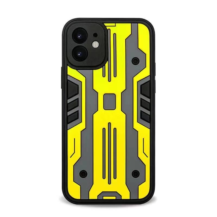 

Armor Matte PC + TPU Shockproof Case For iPhone 11(Yellow)