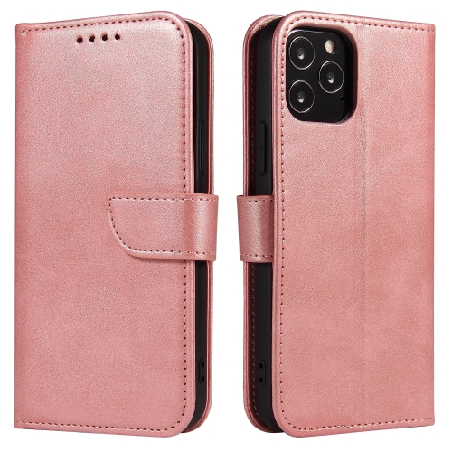 

Calf Texture Buckle Horizontal Flip Leather Case with Holder & Card Slots & Wallet For iPhone 13 Pro(Rose Gold)