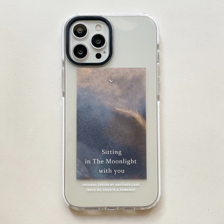 

Scenery Pattern Thickening TPU Protective Case For iPhone 11(Moonlight)