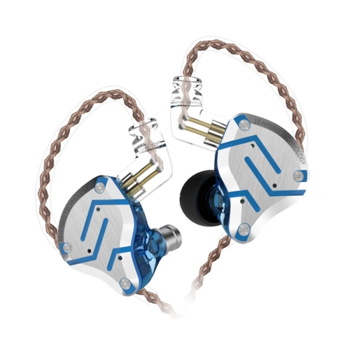 

KZ ZS10 Pro 10-unit Ring Iron Gaming In-ear Wired Earphone, Standard Version(Streamer Blue)