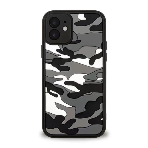 

Camouflage Clouds Embossed Skin Feel Silicone Shockproof Case For iPhone 11 Pro(Black)