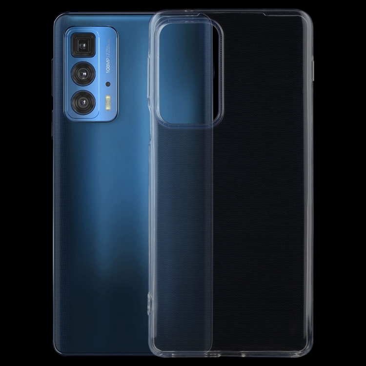 

For Motorola Edge 20 Pro 0.75mm Ultra-thin Transparent TPU Soft Protective Case