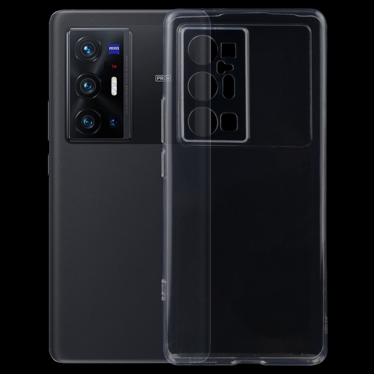 

For vivo X70 Pro+ 0.75mm Ultra-thin Transparent TPU Soft Protective Case
