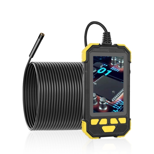 

Y19 8mm Single Lens Hand-held Hard-wire Endoscope with 4.3-inch IPS Color LCD Screen, Cable Length:10m(Yellow)