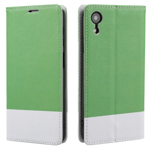 

Cross Texture Magnetic Horizontal Flip Leather Case with Card Slots & Holder & Wallet For iPhone XR(Green)