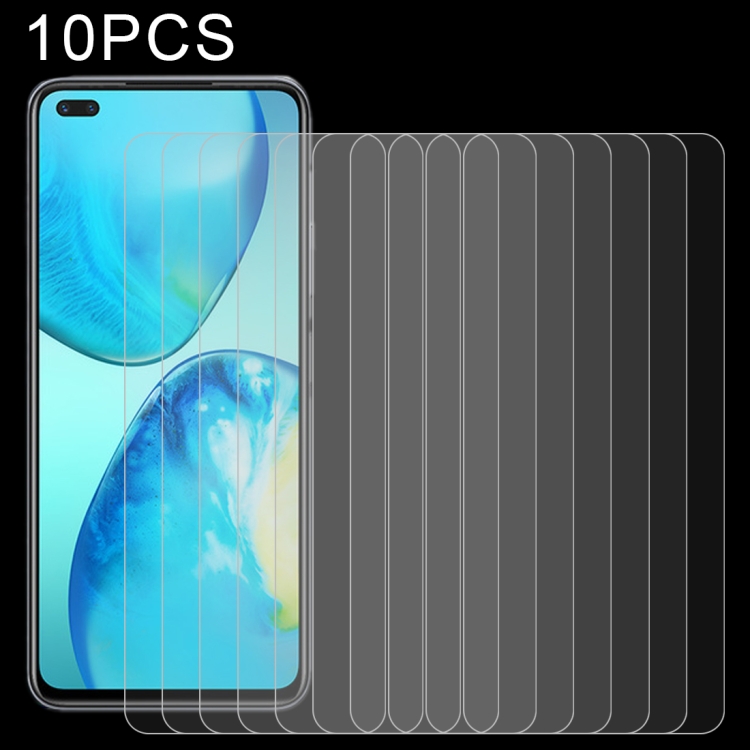 

For Infinix Note 8i 10 PCS 0.26mm 9H 2.5D Tempered Glass Film