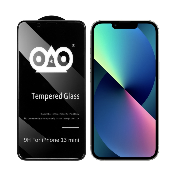 

Shockproof Anti-breaking Edge Airbag Tempered Glass Film For iPhone 13 mini