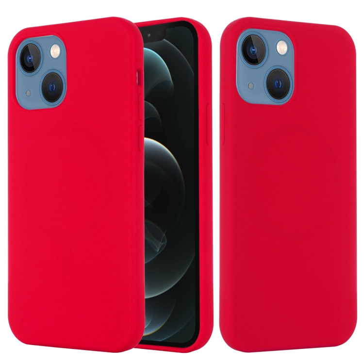 

For iPhone 13 Shockproof Silicone Magnetic Magsafe Case(Red)