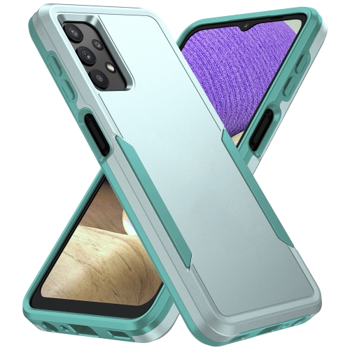 

For Samsung Galay A32 4G Pioneer Armor Heavy Duty PC + TPU Shockproof Case(Green)