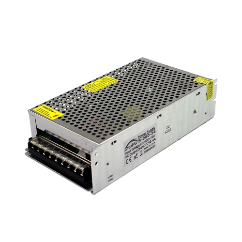 

S-240-24 DC24V 10A 240W LED Regulated Switching Power Supply, Size: 200 x 110 x 49mm
