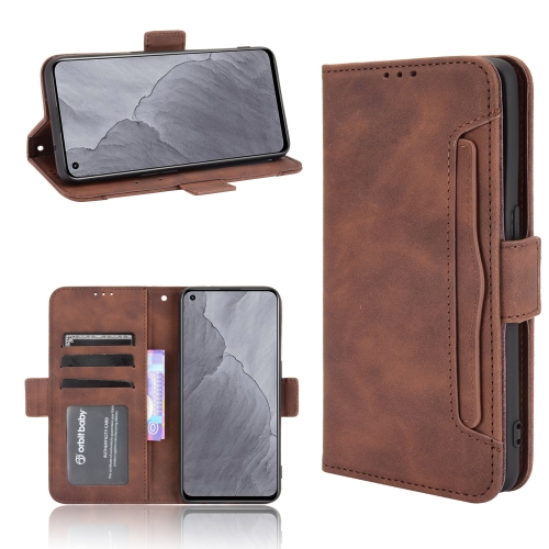 

For OPPO Realme GT Master Skin Feel Calf Pattern Horizontal Flip Leather Case with Holder & Card Slots & Photo Frame(Brown)