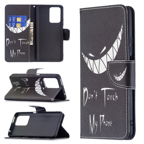 

For Xiaomi Mi 11T Colored Drawing Pattern Horizontal Flip Leather Case with Holder & Card Slots & Wallet(Smirk)