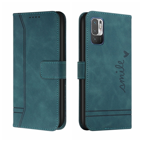 

For Xiaomi Redmi Note 10 5G Retro Skin Feel Horizontal Flip Soft TPU + PU Leather Case with Holder & Card Slots & Photo Frame(Dark Green)