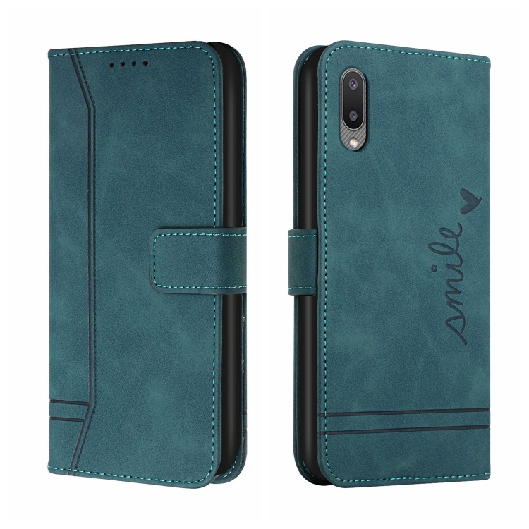 

For Samsung Galaxy A02 Retro Skin Feel Horizontal Flip Soft TPU + PU Leather Case with Holder & Card Slots & Photo Frame(Army Green)