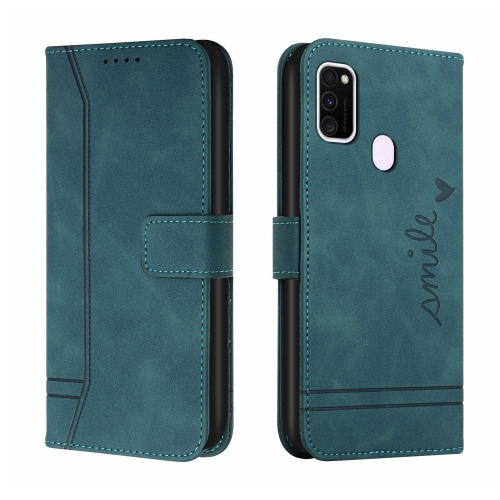 

For Samsung Galaxy M30s Retro Skin Feel Horizontal Flip Soft TPU + PU Leather Case with Holder & Card Slots & Photo Frame(Army Green)