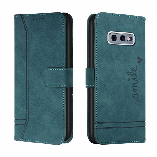 

For Samsung Galaxy S10e Retro Skin Feel Horizontal Flip Soft TPU + PU Leather Case with Holder & Card Slots & Photo Frame(Army Green)