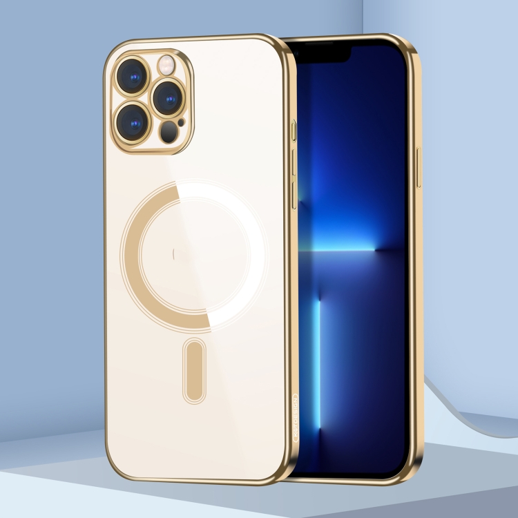 

For iPhone 11 Classic Electroplating Shockproof Magsafe Case (Gold)