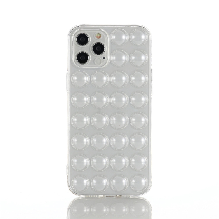 

TPU Full Coverage Shockproof Bubble Case For iPhone 12 Pro Max(Transparent)