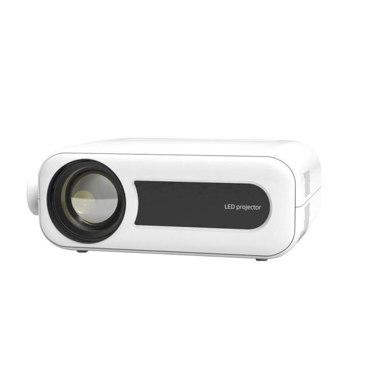 

YG330 1920x1080P Portable Home Theater Mobile Phone Wireless Same Screen Mini LED HD Digital Projector, EU Plug(White)