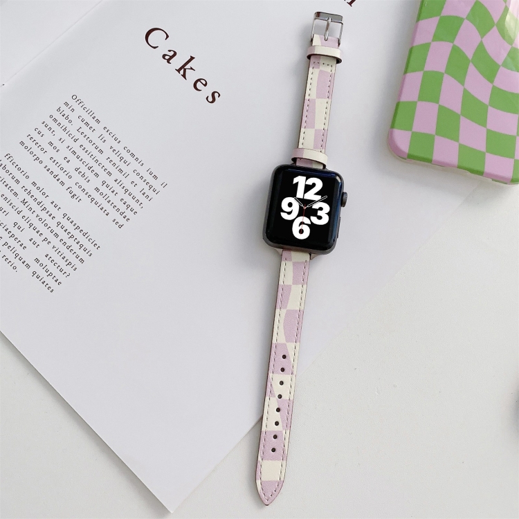 Watch Series Pastel Apple Watch Band Pastel Leather Watch
