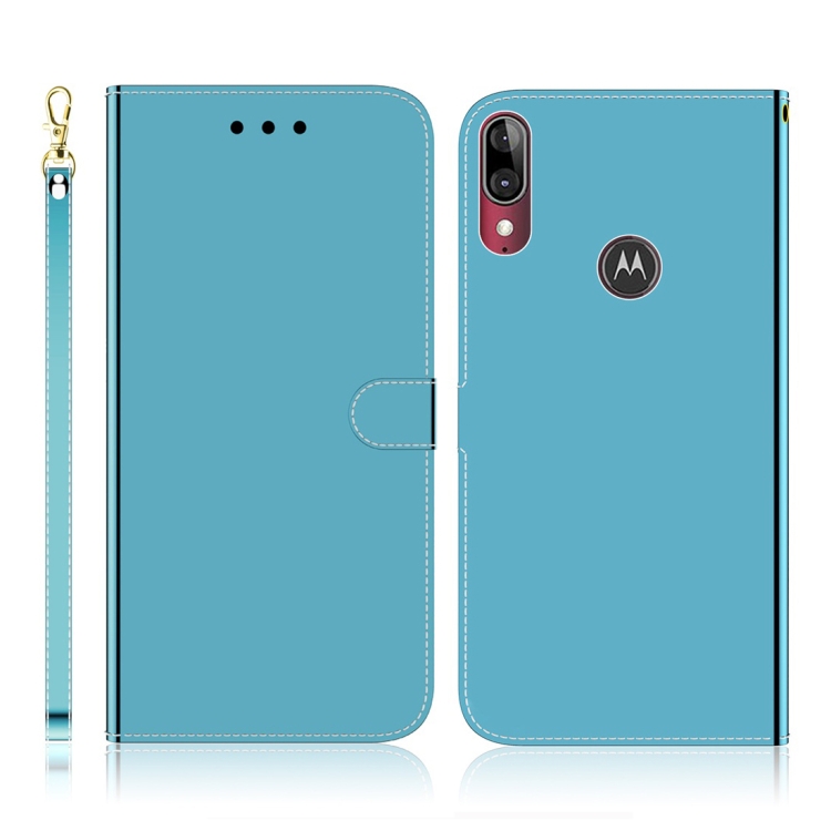 For Motorola Moto E6 Plus Imitated Mirror Surface Horizontal Flip