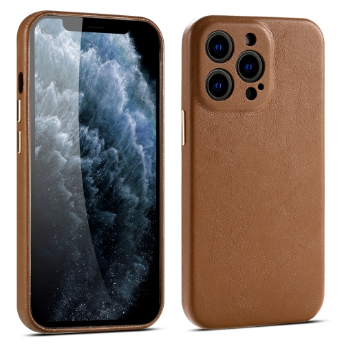 

Light Luxury Lamb Texture All-inclusive Shockproof Protective Case For iPhone 13 Pro Max(Brown)