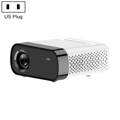 

GX100 800x480 1800 Lumens Portable Home Theater LED HD Digital Projector,Basic Version,US Plug(White)