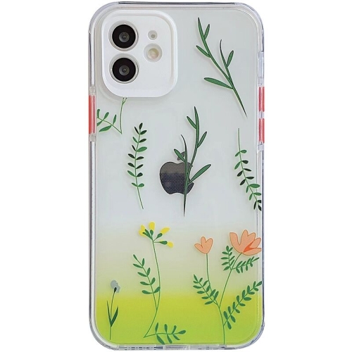 

Shockproof TPU Pattern Protective Case For iPhone 12 Pro Max (Leaves)