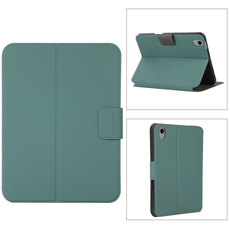 

Electric Pressed Texture Horizontal Flip Leather Tablet Case with Holder & Pen Slot For iPad mini 6(Pine Green)