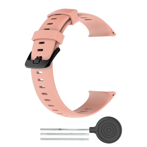 

For Polar Vantage V2 Silicone Replacement Strap Watchband(Pink)