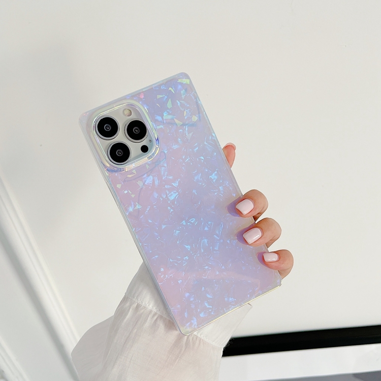 

Laser Shockproof TPU Protective Case For iPhone 13 Pro(Purple Light)
