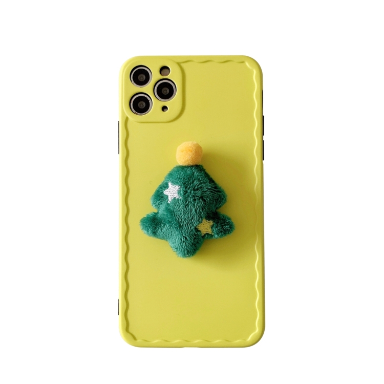 

Christmas Wave Shockproof TPU Protective Case For iPhone 12 mini(Christmas Tree)