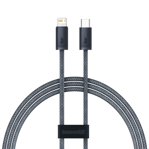 

Baseus CALD000016 Dynamic Series 20W USB-C / Type-C to 8 Pin Fast Charging Data Cable, Cable Length:1m(Dark Grey Blue)