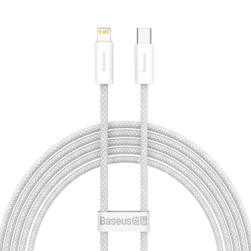 

Baseus CALD000102 Dynamic Series 20W USB-C / Type-C to 8 Pin Fast Charging Data Cable, Cable Length:2m(White)