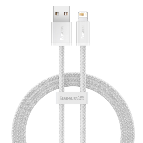 

Baseus CALD000402 Dynamic Series 2.4A USB to 8 Pin Fast Charging Data Cable, Cable Length:1m(White)