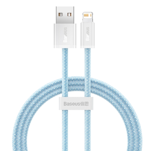 

Baseus CALD000403 Dynamic Series 2.4A USB to 8 Pin Fast Charging Data Cable, Cable Length:1m(Blue)
