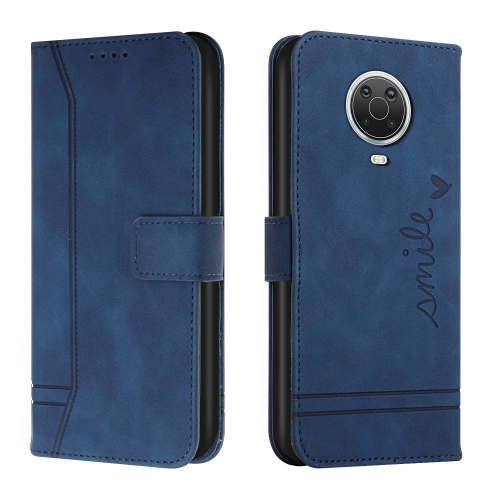 

For Nokia G10 / G20 / G30 Retro Skin Feel Horizontal Flip Soft TPU + PU Leather Case(Blue)