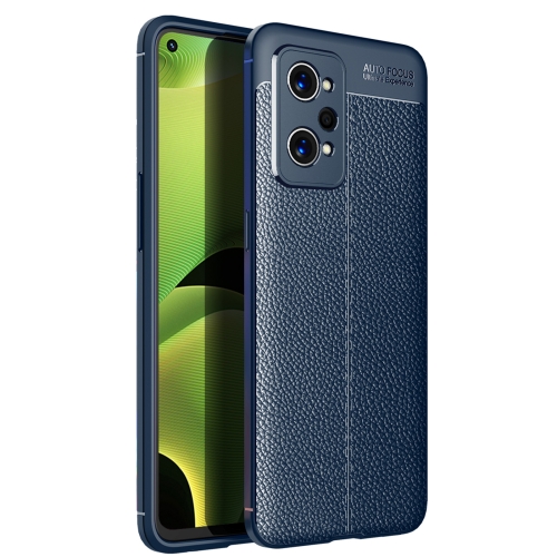

For OPPO Realme GT Neo2 Litchi Texture TPU Shockproof Case(Blue)