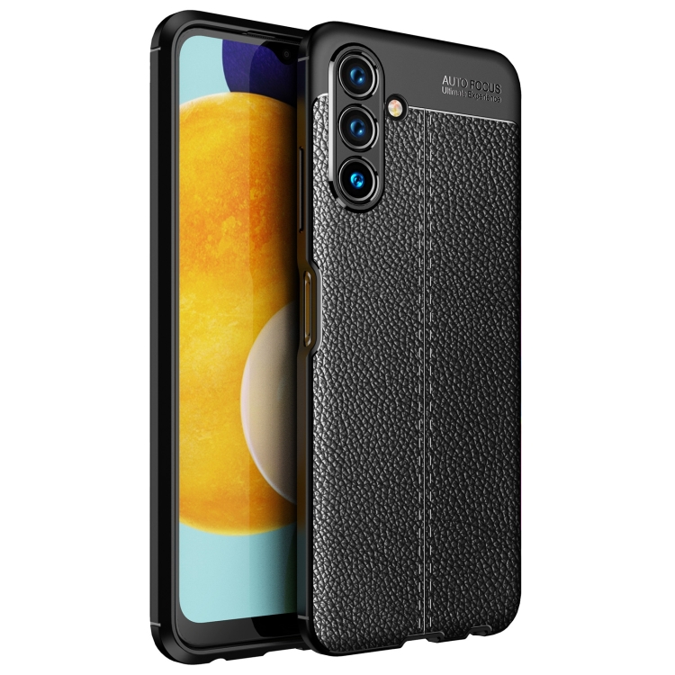 

For Samsung Galaxy A13 5G Litchi Texture TPU Shockproof Case(Black)