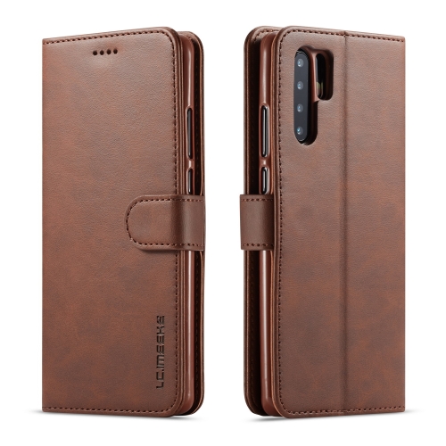 

For Huawei P30 Pro LC.IMEEKE Calf Texture Horizontal Flip Leather Case, with Holder & Card Slots & Wallet(Brown)